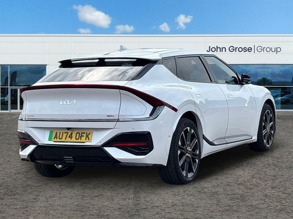 Kia EV6 239Kw Gt Line S 84Kwh Awd Estate AU74OFK White #3