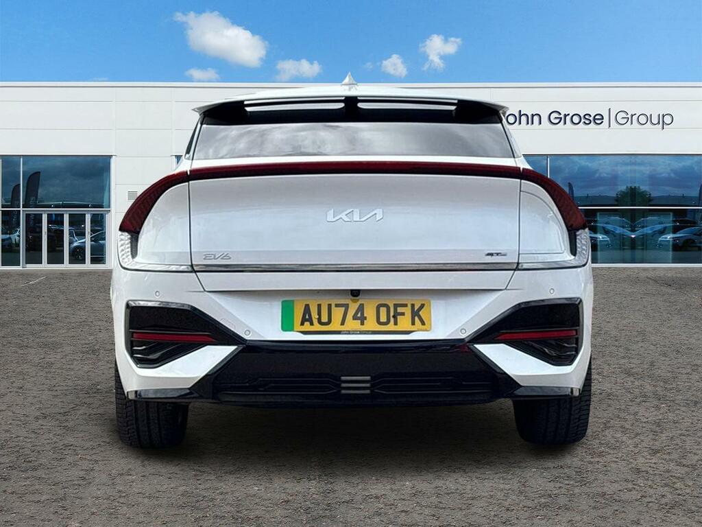 Kia EV6 239Kw Gt Line S 84Kwh Awd Estate AU74OFK White #4