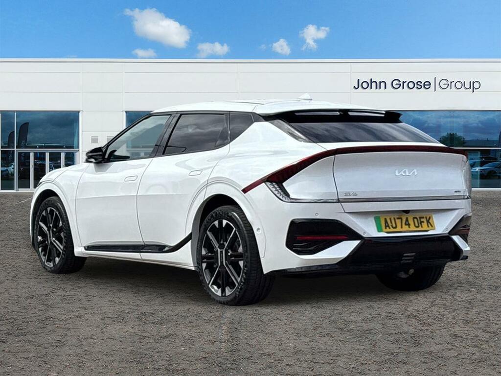 Kia EV6 239Kw Gt Line S 84Kwh Awd Estate AU74OFK White #5