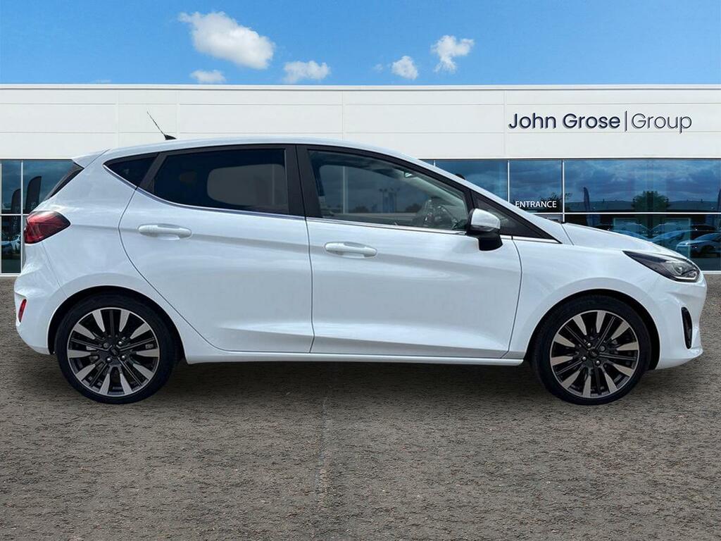Ford Fiesta 1.0 Ecoboost Hbd Mhev 125 Titanium X Hatchback AY24WPT White #2