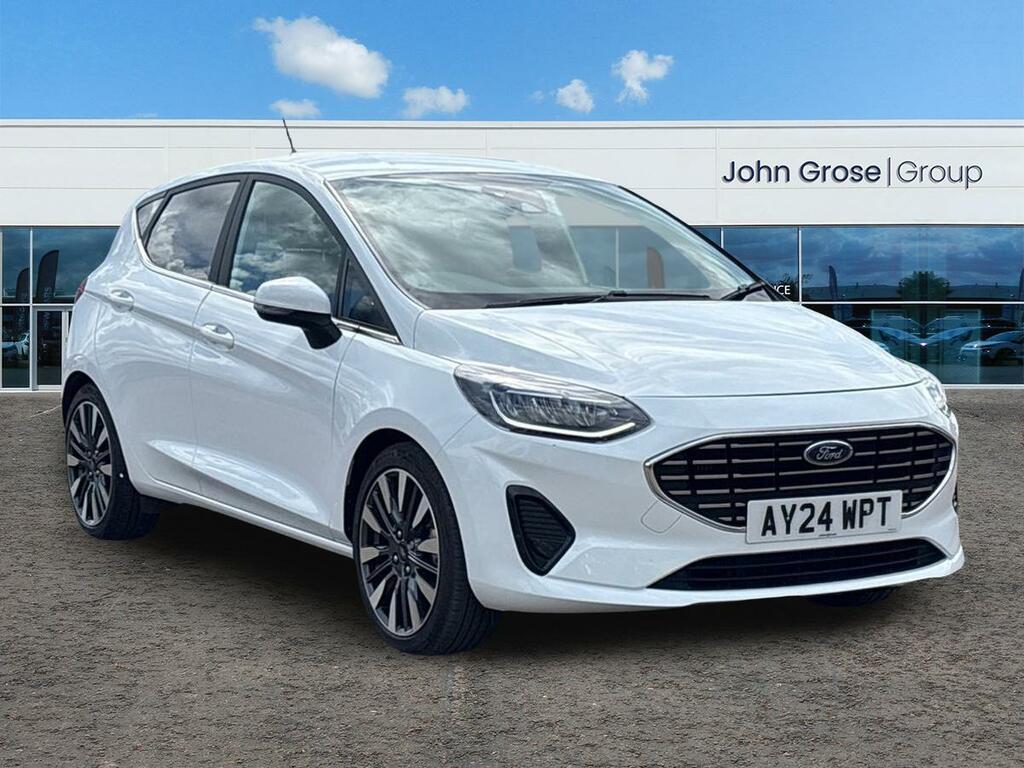 Ford Fiesta 1.0 Ecoboost Hbd Mhev 125 Titanium X Hatchback White
