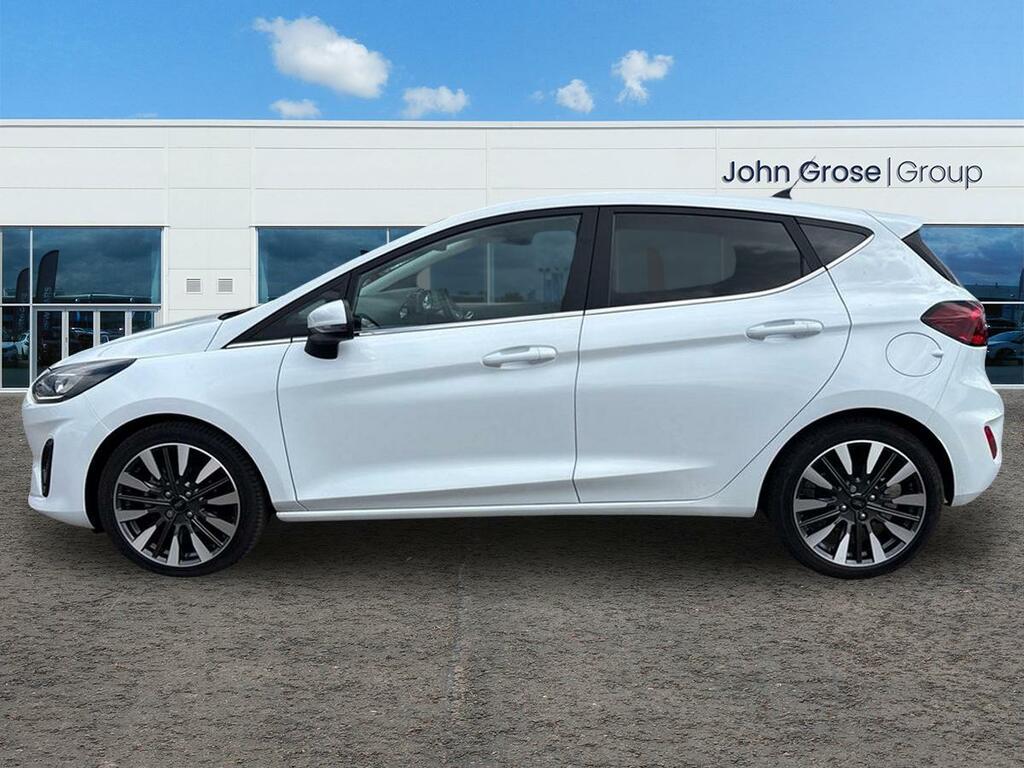 Ford Fiesta 1.0 Ecoboost Hbd Mhev 125 Titanium X Hatchback AY24WPT White #6