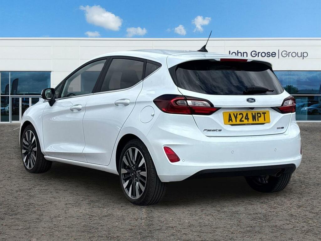 Ford Fiesta 1.0 Ecoboost Hbd Mhev 125 Titanium X Hatchback AY24WPT White #5