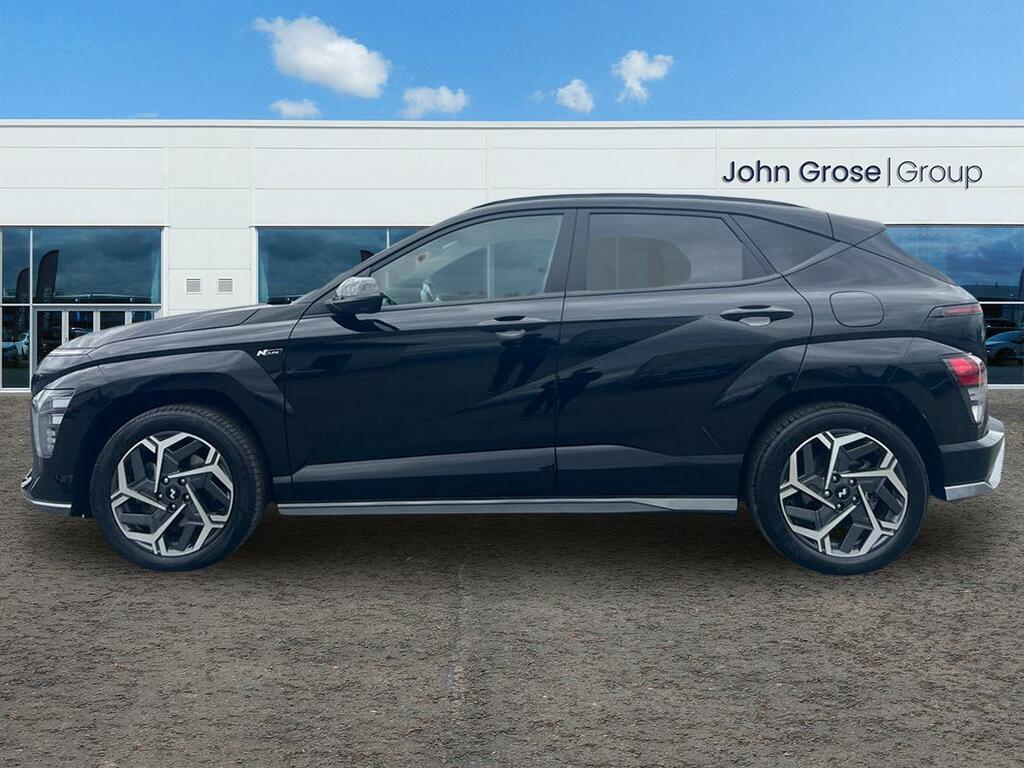 Hyundai Kona 1.6 Gdi Hybrid N Line S Dct Hatchback AX23RZL Black #6