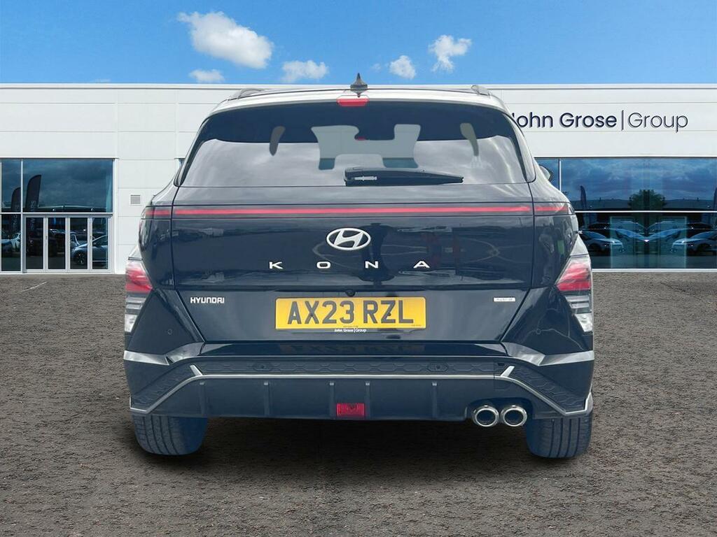 Hyundai Kona 1.6 Gdi Hybrid N Line S Dct Hatchback AX23RZL Black #4