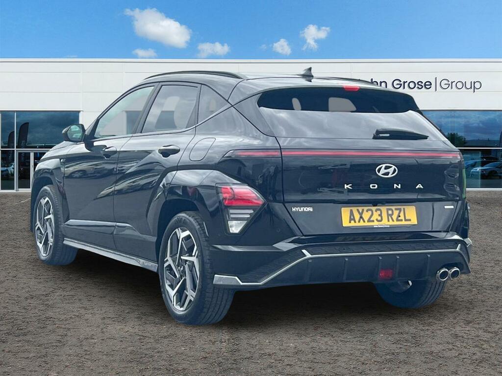 Hyundai Kona 1.6 Gdi Hybrid N Line S Dct Hatchback AX23RZL Black #5