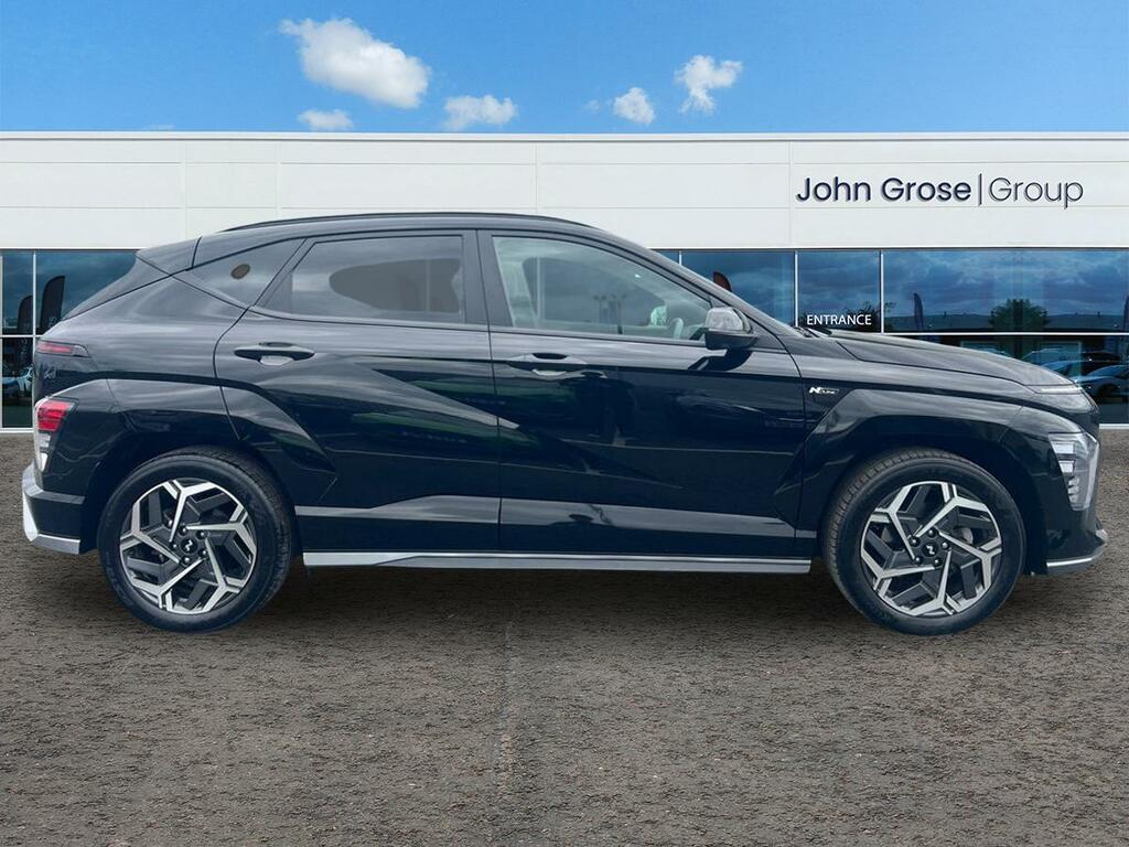 Hyundai Kona 1.6 Gdi Hybrid N Line S Dct Hatchback AX23RZL Black #2