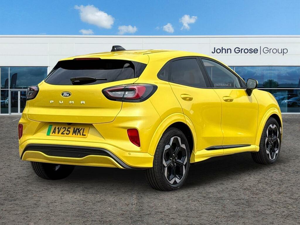 Ford Puma 123Kw Premium 43Kwh Hatchback AV25MKL Yellow #3