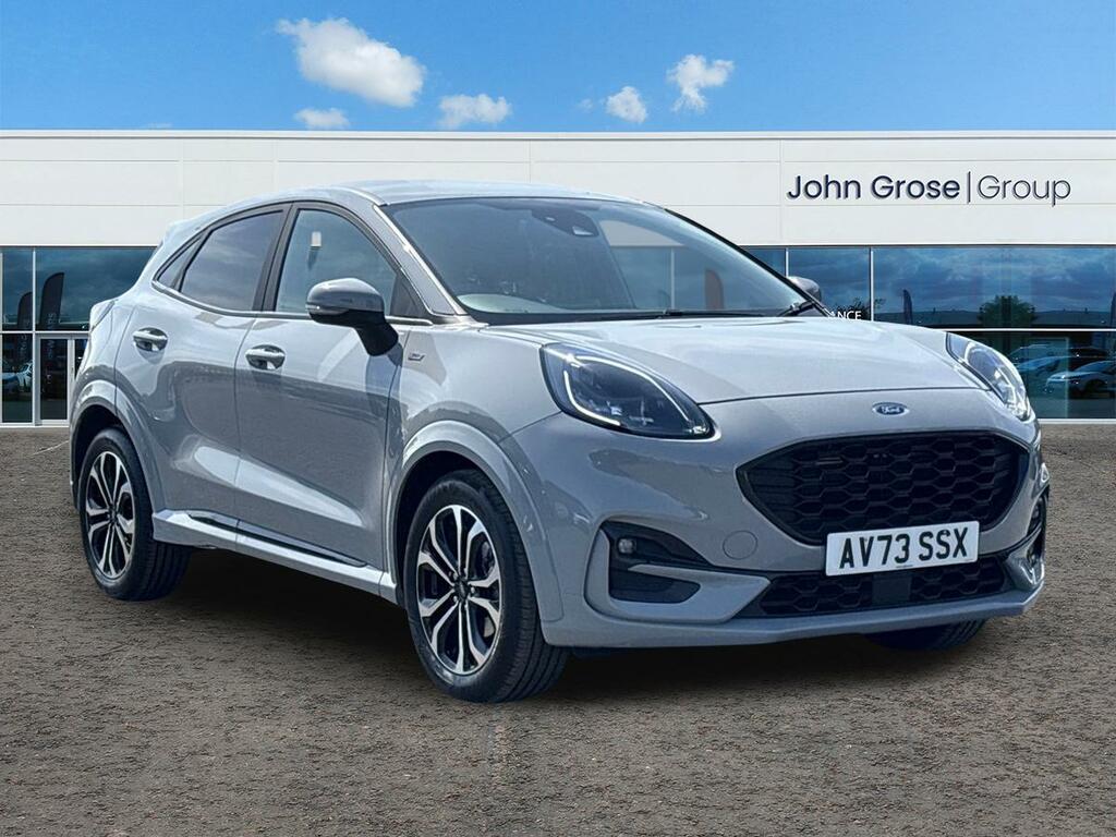 Ford Puma 1.0 Ecoboost Hybrid Mhev St-line Hatchback Grey