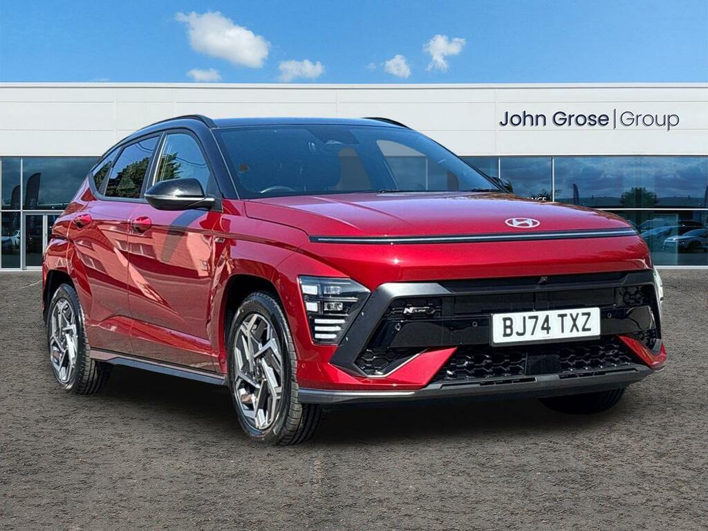 Hyundai Kona 1.6 Gdi Hybrid N Line S Dct Hatchback BJ74TXZ Red