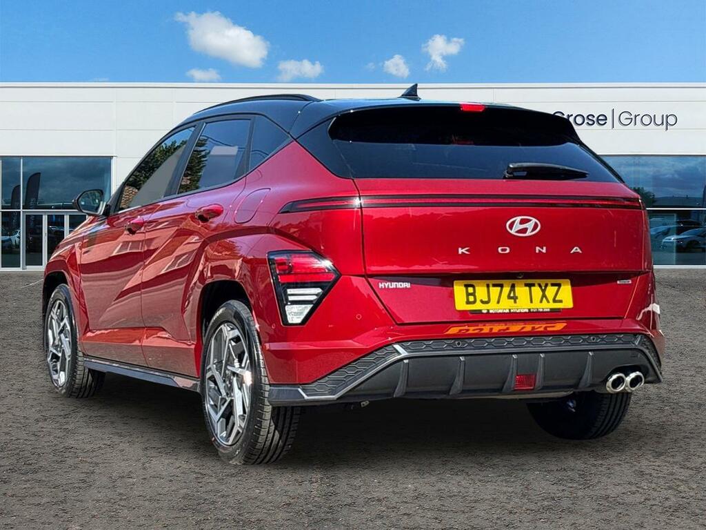 Hyundai Kona 1.6 Gdi Hybrid N Line S Dct Hatchback BJ74TXZ Red #5