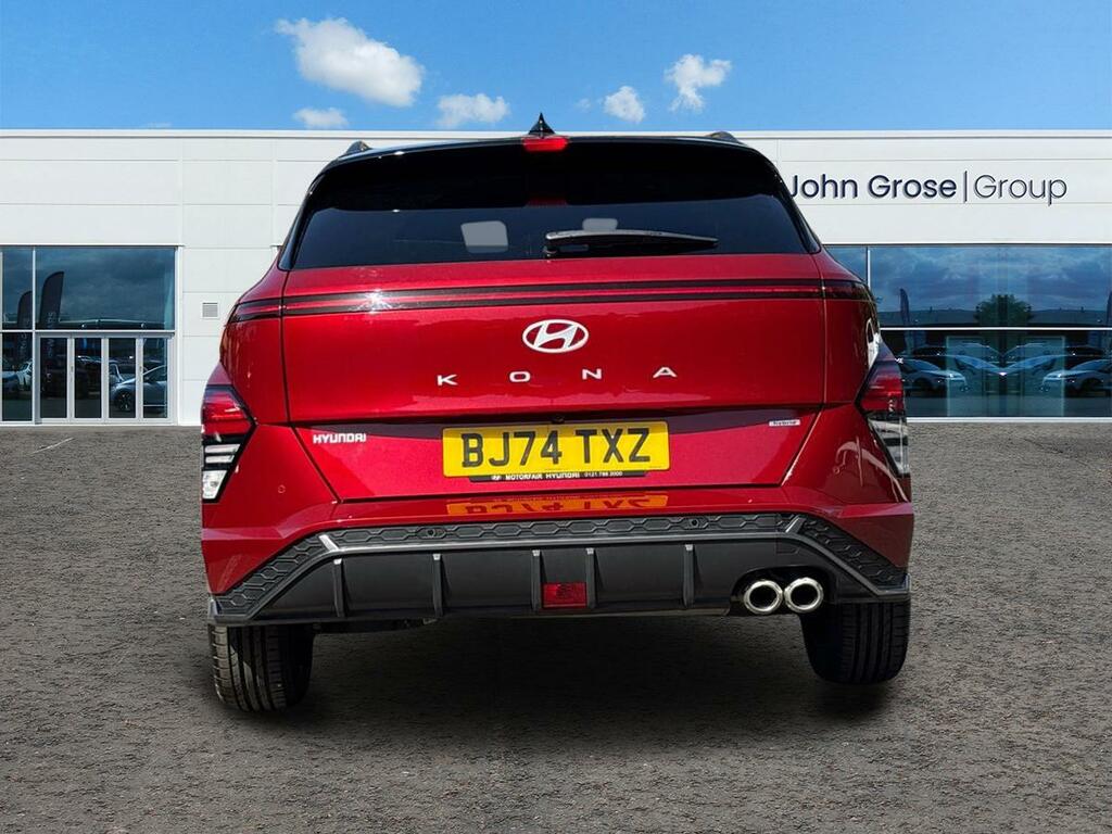 Hyundai Kona 1.6 Gdi Hybrid N Line S Dct Hatchback BJ74TXZ Red #4