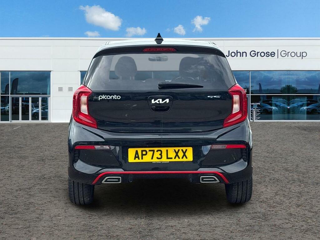 Kia Picanto 1.0 Gt-line 4 Seats Hatchback AP73LXX Black #4