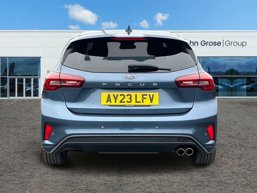 Ford Focus 1.0 Ecoboost St-line Hatchback AY23LFV Blue #4