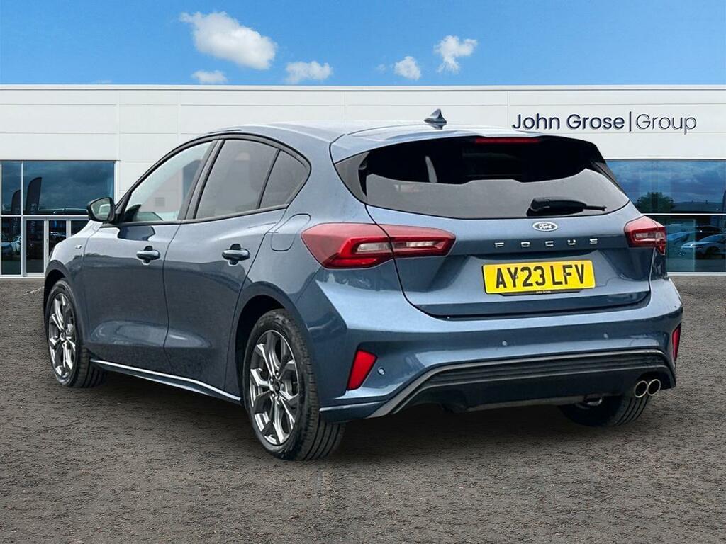 Ford Focus 1.0 Ecoboost St-line Hatchback AY23LFV Blue #5