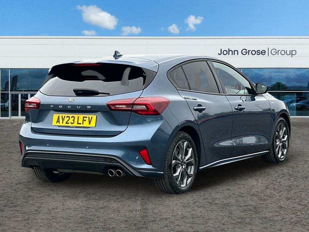 Ford Focus 1.0 Ecoboost St-line Hatchback AY23LFV Blue #3