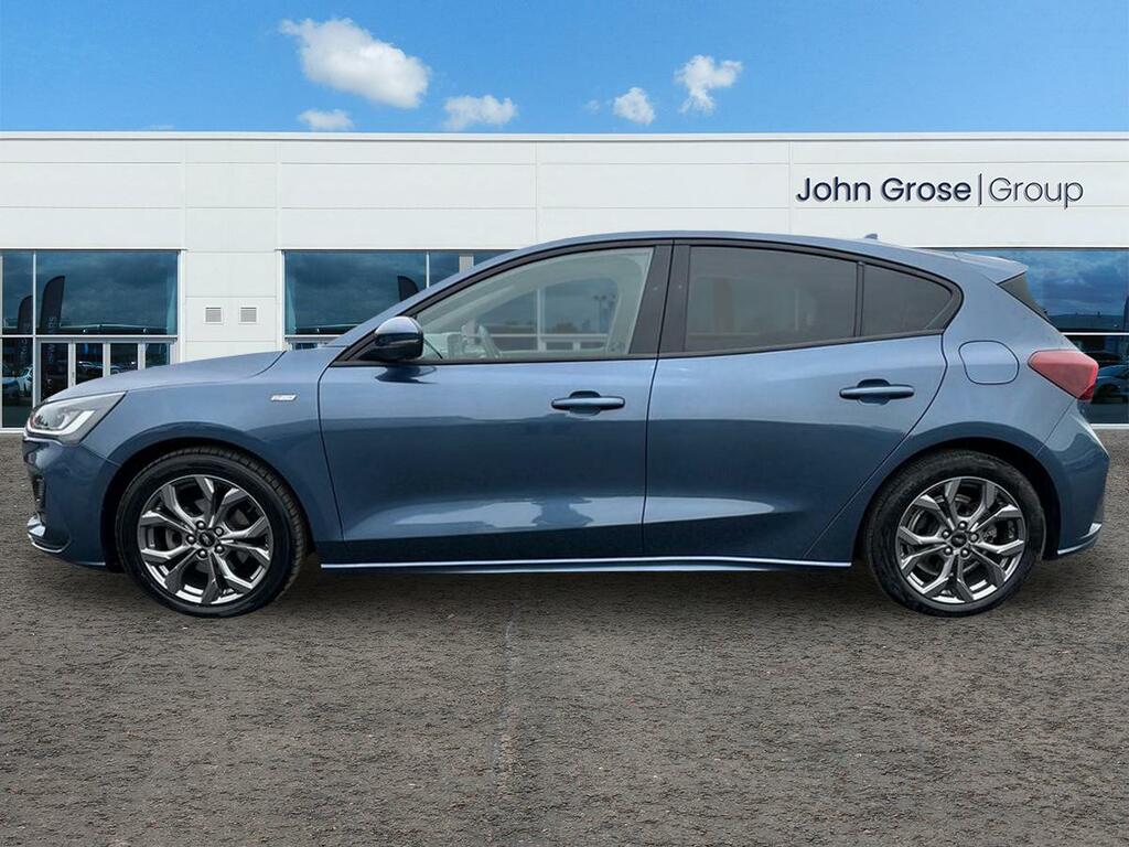 Ford Focus 1.0 Ecoboost St-line Hatchback AY23LFV Blue #6