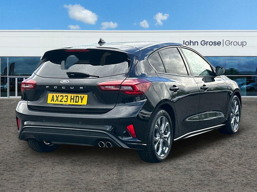 Ford Focus 1.0 Ecoboost St-line Hatchback AX23HDY Black #3