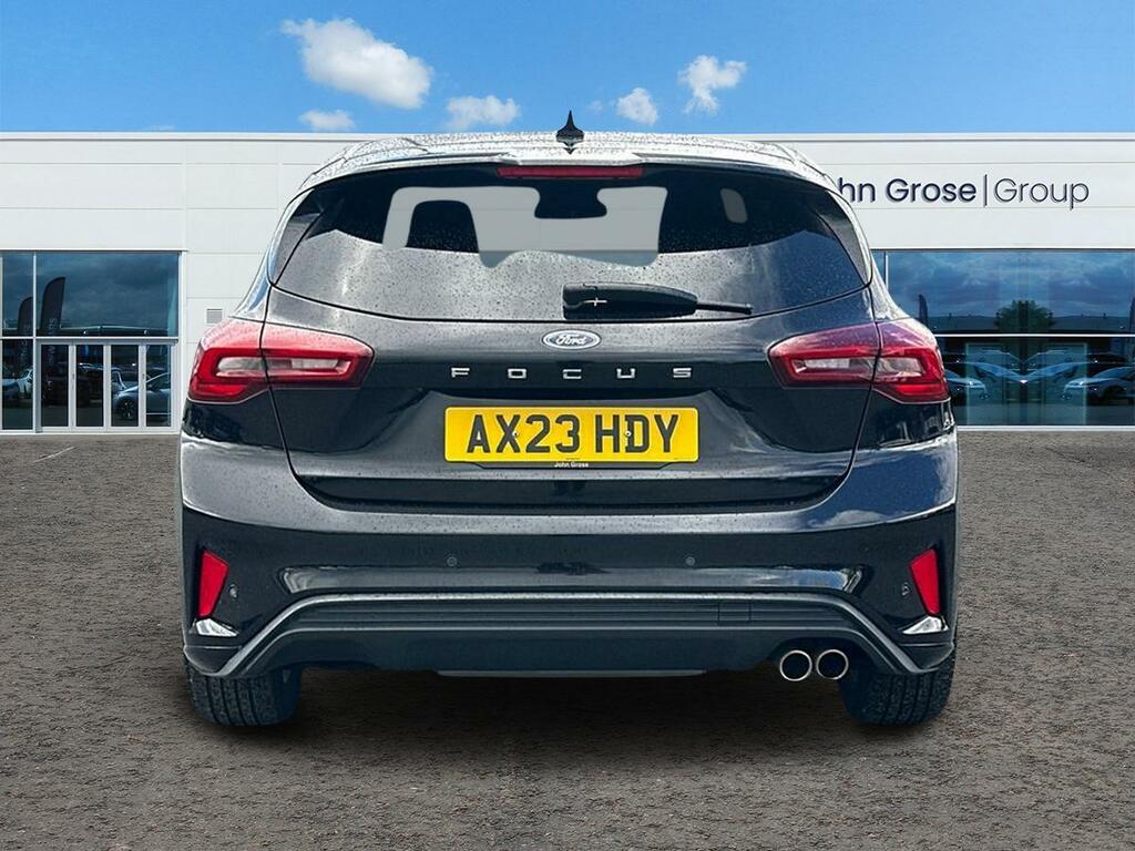 Ford Focus 1.0 Ecoboost St-line Hatchback AX23HDY Black #4