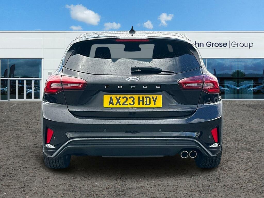 Ford Focus 1.0 Ecoboost St-line Hatchback AX23HDY Black #4