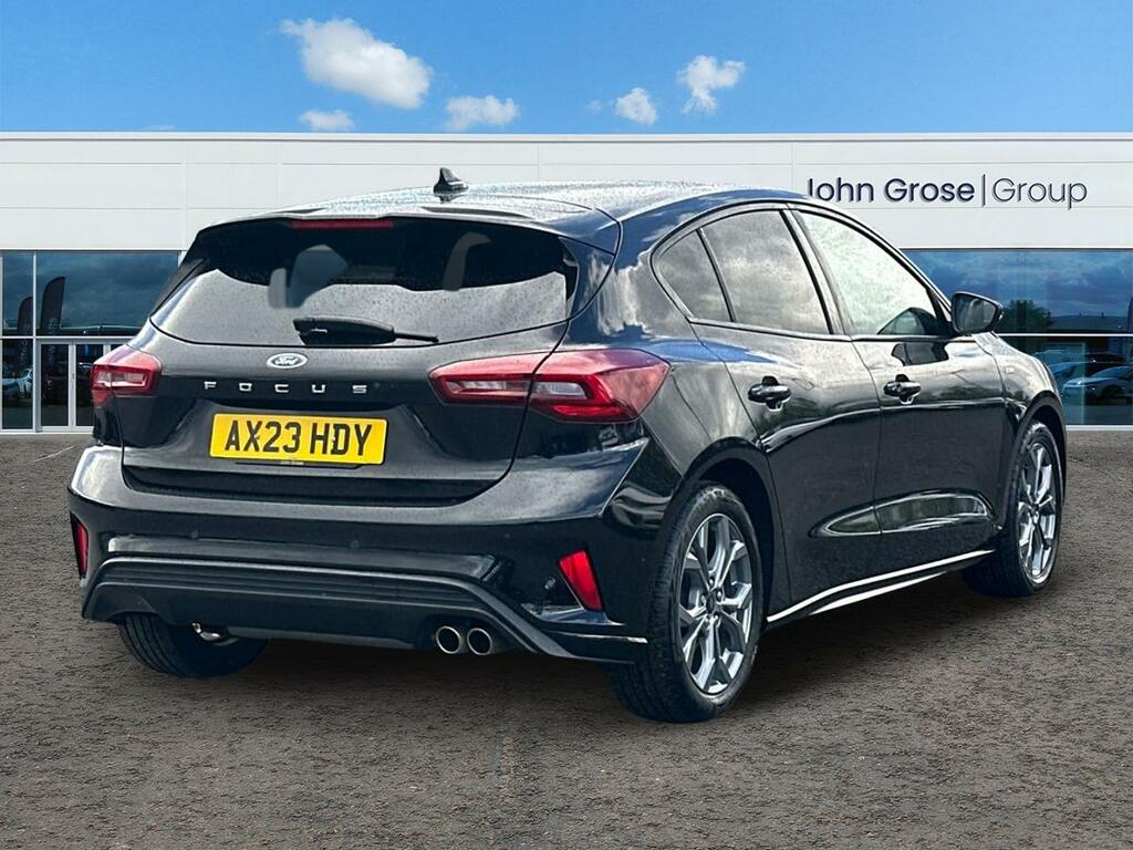 Ford Focus 1.0 Ecoboost St-line Hatchback AX23HDY Black #3