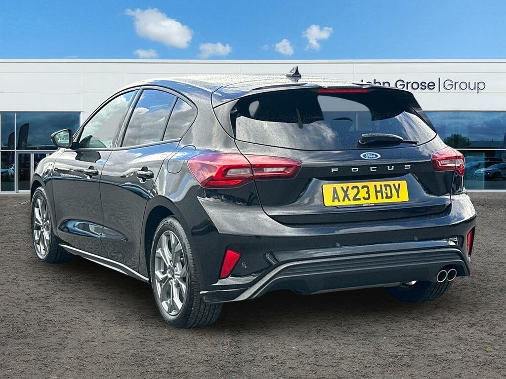 Ford Focus 1.0 Ecoboost St-line Hatchback AX23HDY Black #5