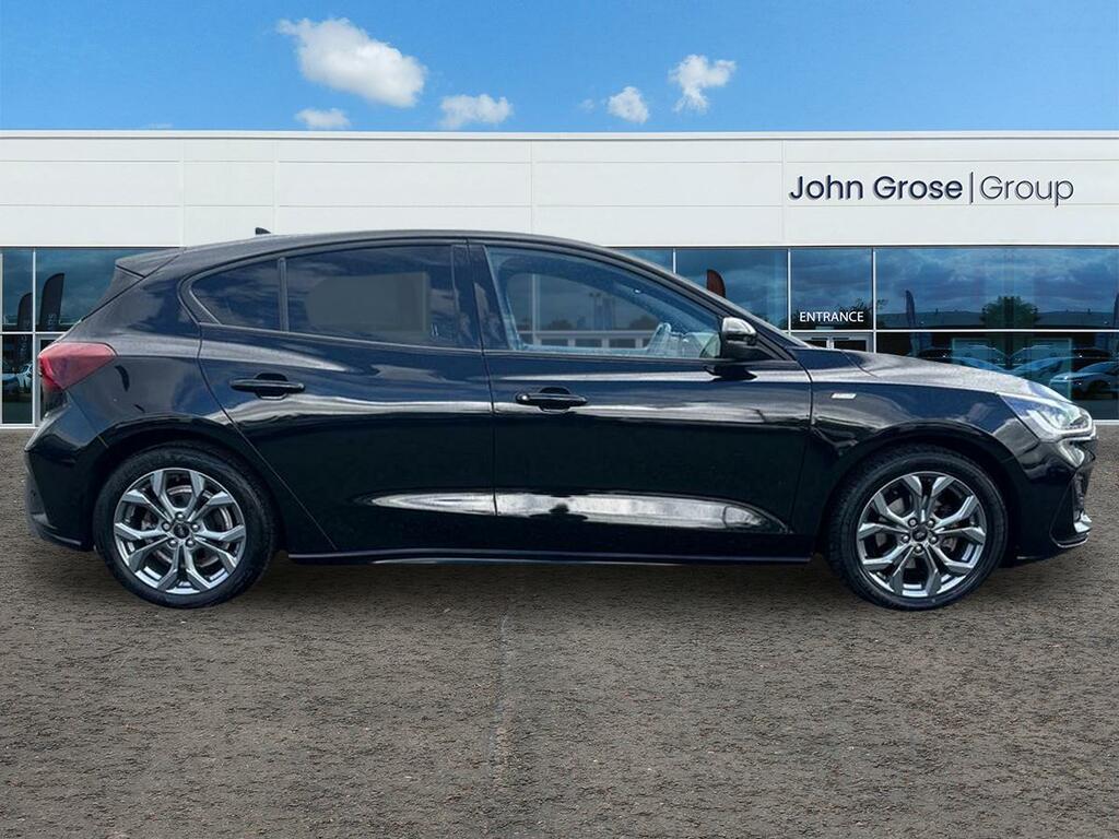 Ford Focus 1.0 Ecoboost St-line Hatchback AX23HDY Black #2