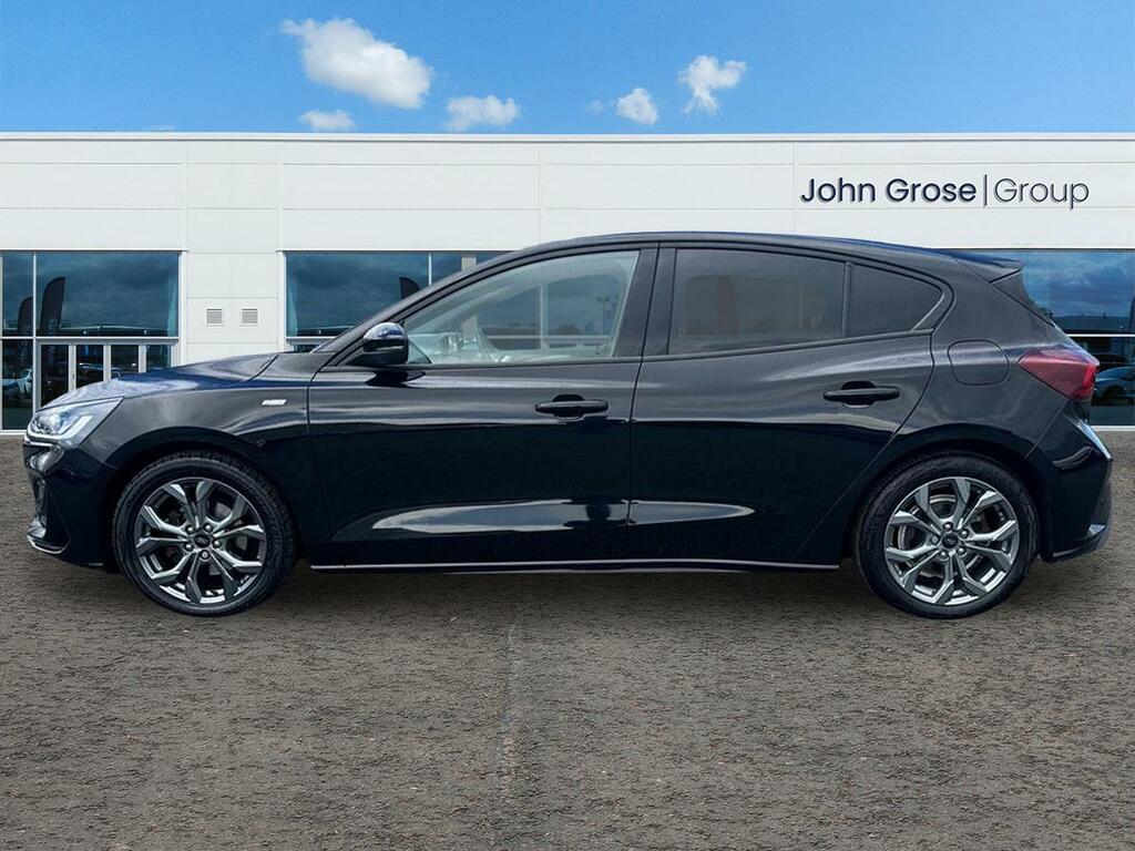 Ford Focus 1.0 Ecoboost St-line Hatchback AX23HDY Black #6