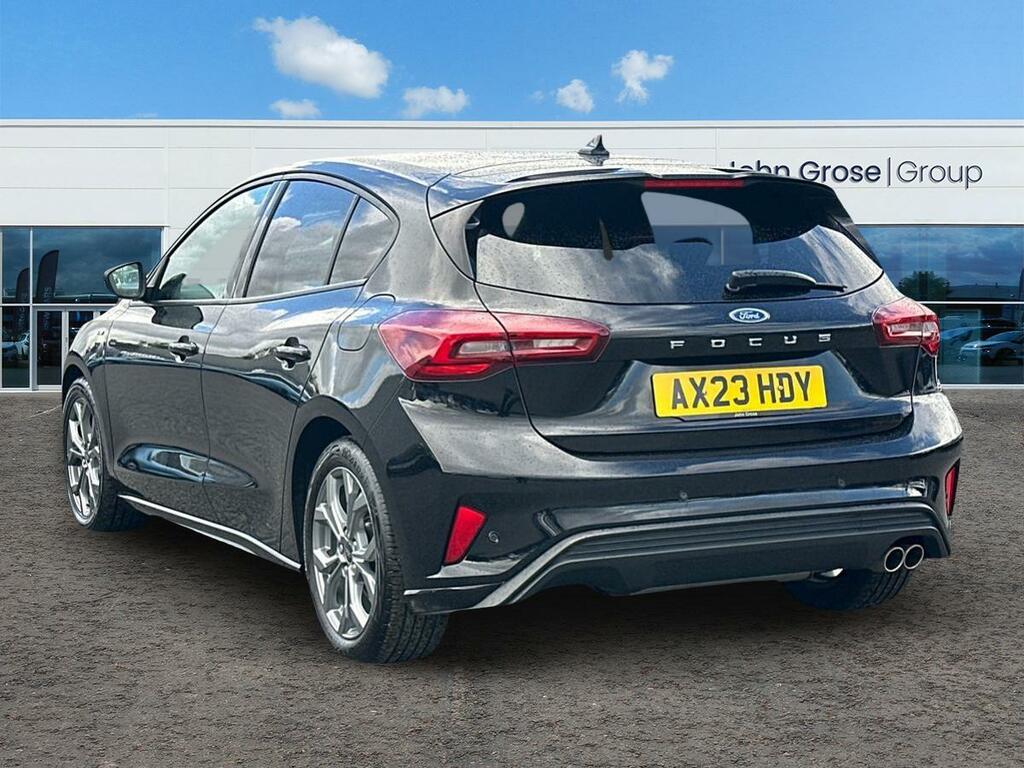 Ford Focus 1.0 Ecoboost St-line Hatchback AX23HDY Black #5