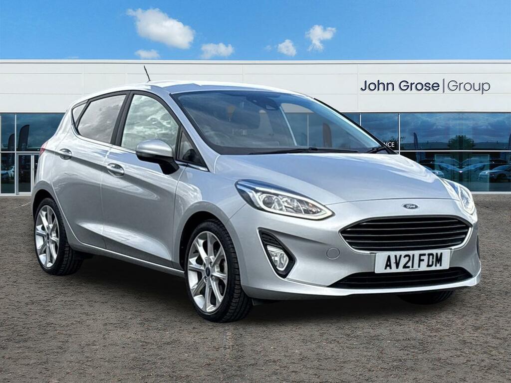 Ford Fiesta 1.0 Ecoboost Hybrid Mhev 125 Titanium X Hatchb Silver