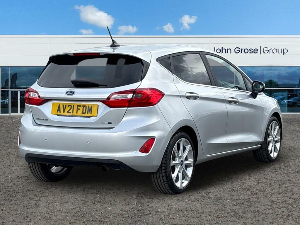 Ford Fiesta 1.0 Ecoboost Hybrid Mhev 125 Titanium X Hatchb AV21FDM Silver #3