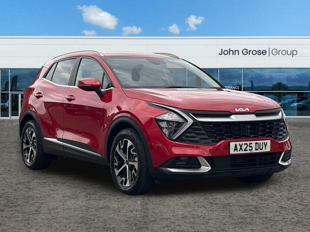 Kia Sportage 1.6T Gdi 207 Hev 3 Estate Red
