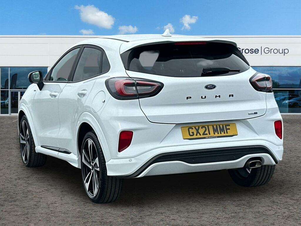Ford Puma 1.0 Ecoboost Hybrid Mhev St-line X Hatchback GX21MMF White #5