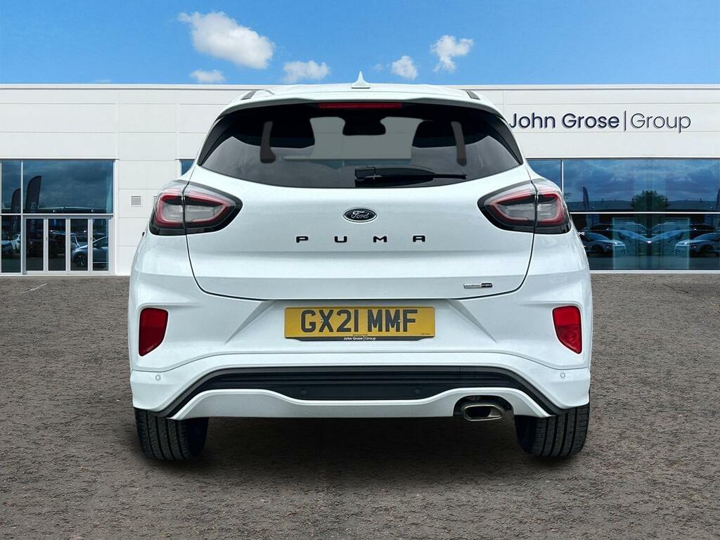 Ford Puma 1.0 Ecoboost Hybrid Mhev St-line X Hatchback GX21MMF White #4