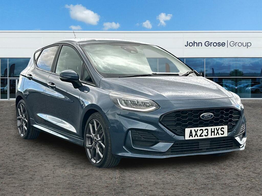 Ford Fiesta 1.0 Ecoboost Hybrid Mhev 125 St-line Hatchback Blue