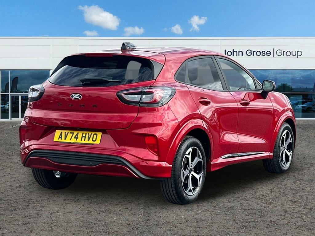 Ford Puma 1.0 Ecoboost Hybrid Mhev St-line Dct Hatchback AV74HVO Red #3