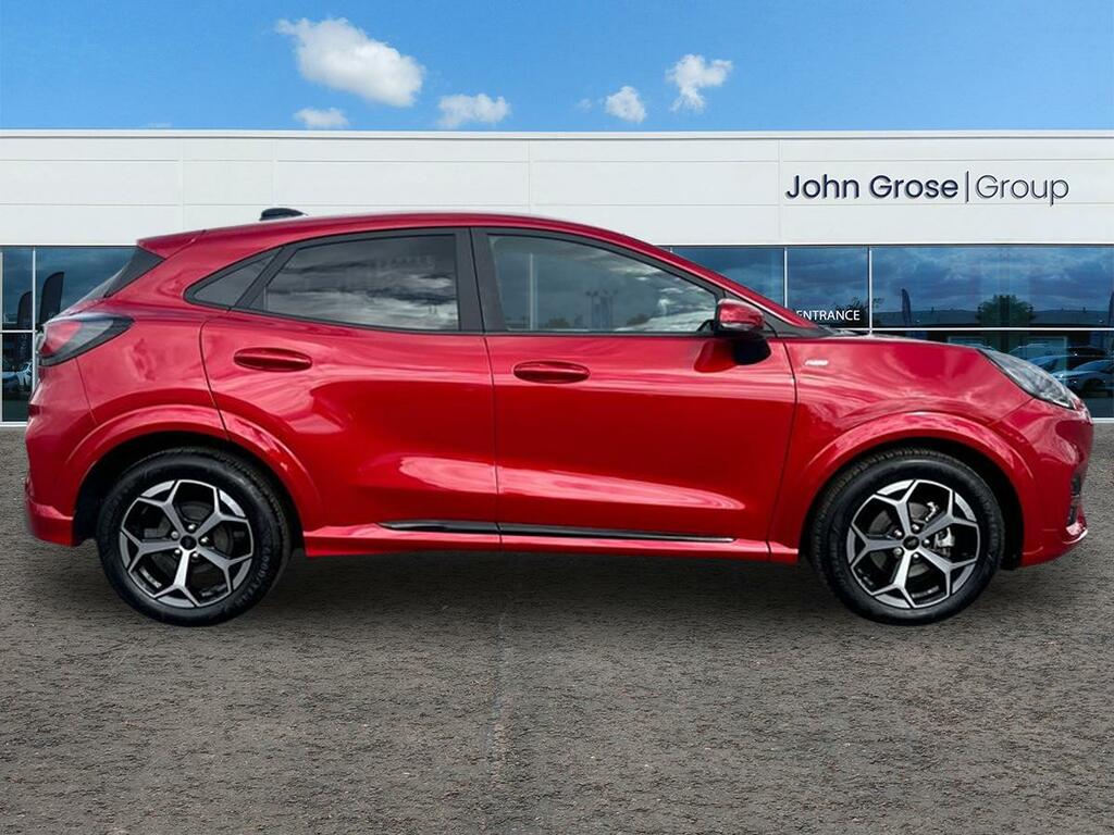 Ford Puma 1.0 Ecoboost Hybrid Mhev St-line Dct Hatchback AV74HVO Red #2