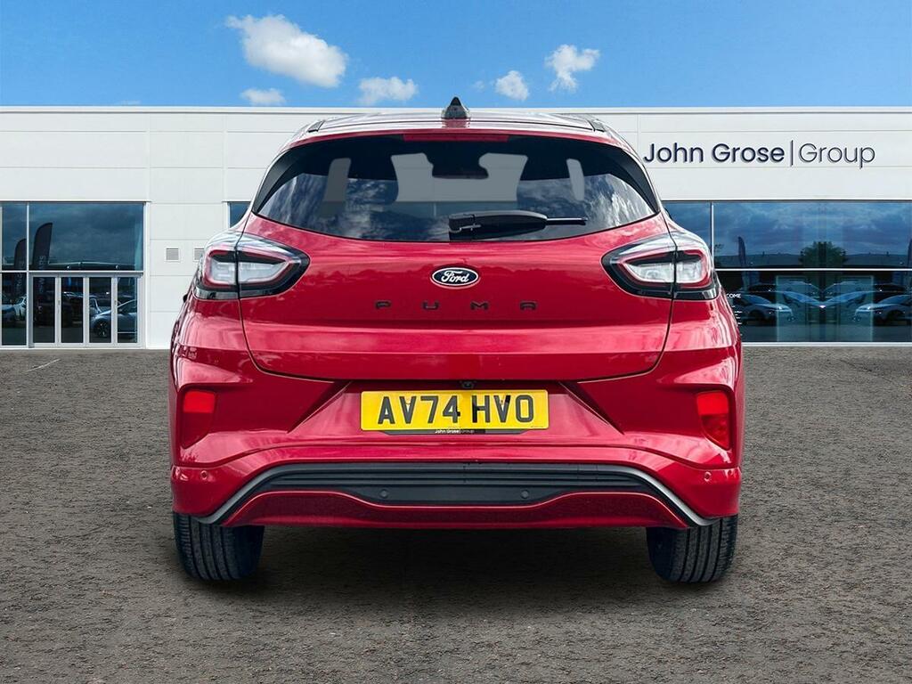 Ford Puma 1.0 Ecoboost Hybrid Mhev St-line Dct Hatchback AV74HVO Red #4
