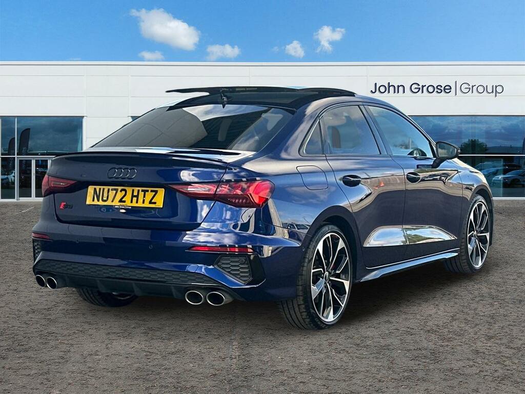Audi A3 S3 Tfsi Quattro Vorsprung S Tronic Saloon NU72HTZ Blue #3