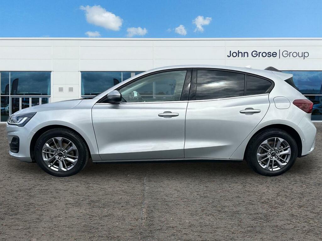 Ford Focus 1.0 Ecoboost Hybrid Mhev Titanium Hatchba AY24HPX Silver #6