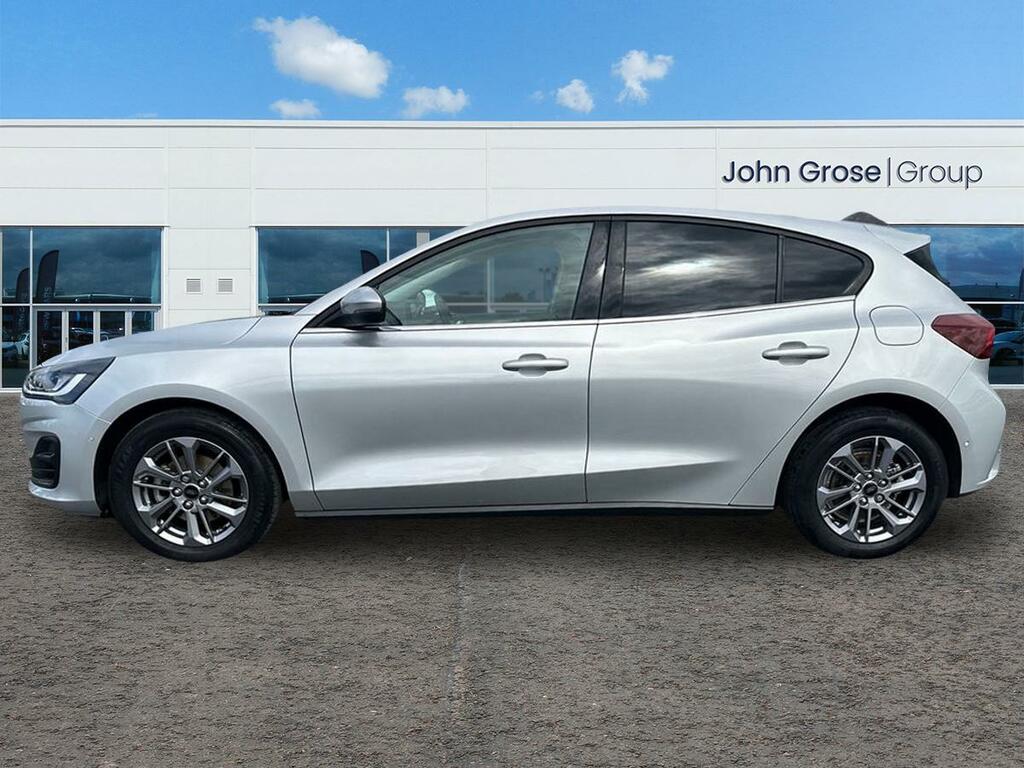 Ford Focus 1.0 Ecoboost Hybrid Mhev Titanium Hatchba AY24HPX Silver #6