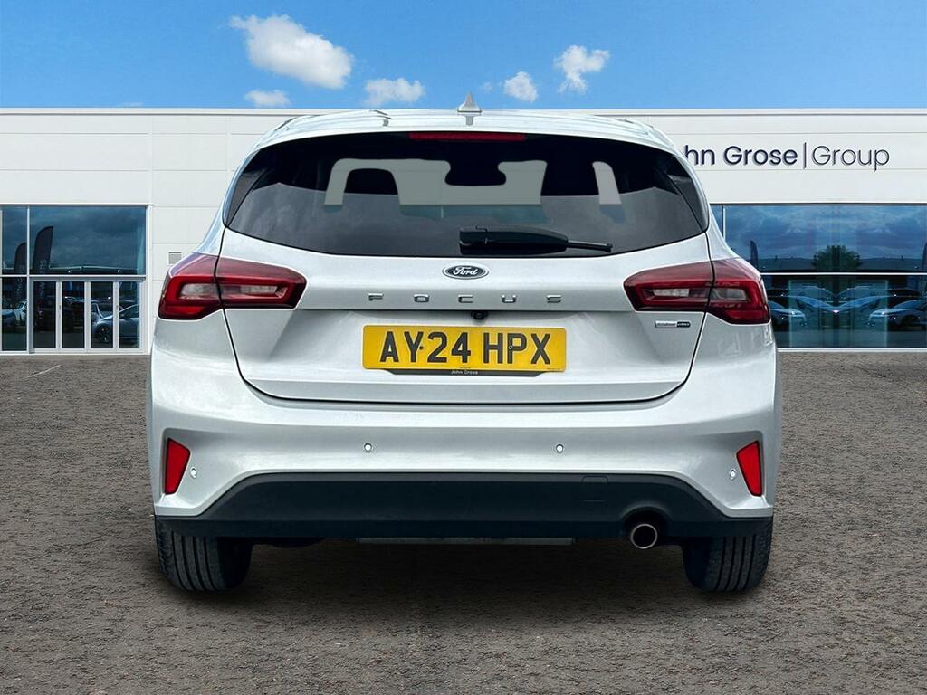 Ford Focus 1.0 Ecoboost Hybrid Mhev Titanium Hatchba AY24HPX Silver #4