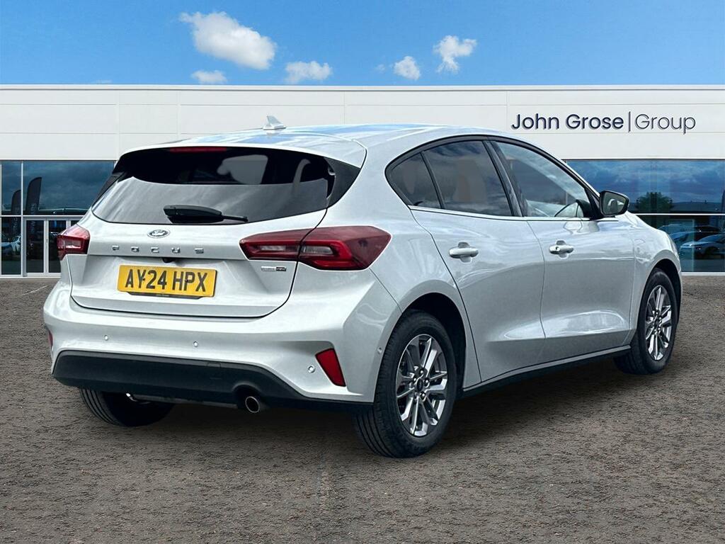 Ford Focus 1.0 Ecoboost Hybrid Mhev Titanium Hatchba AY24HPX Silver #3