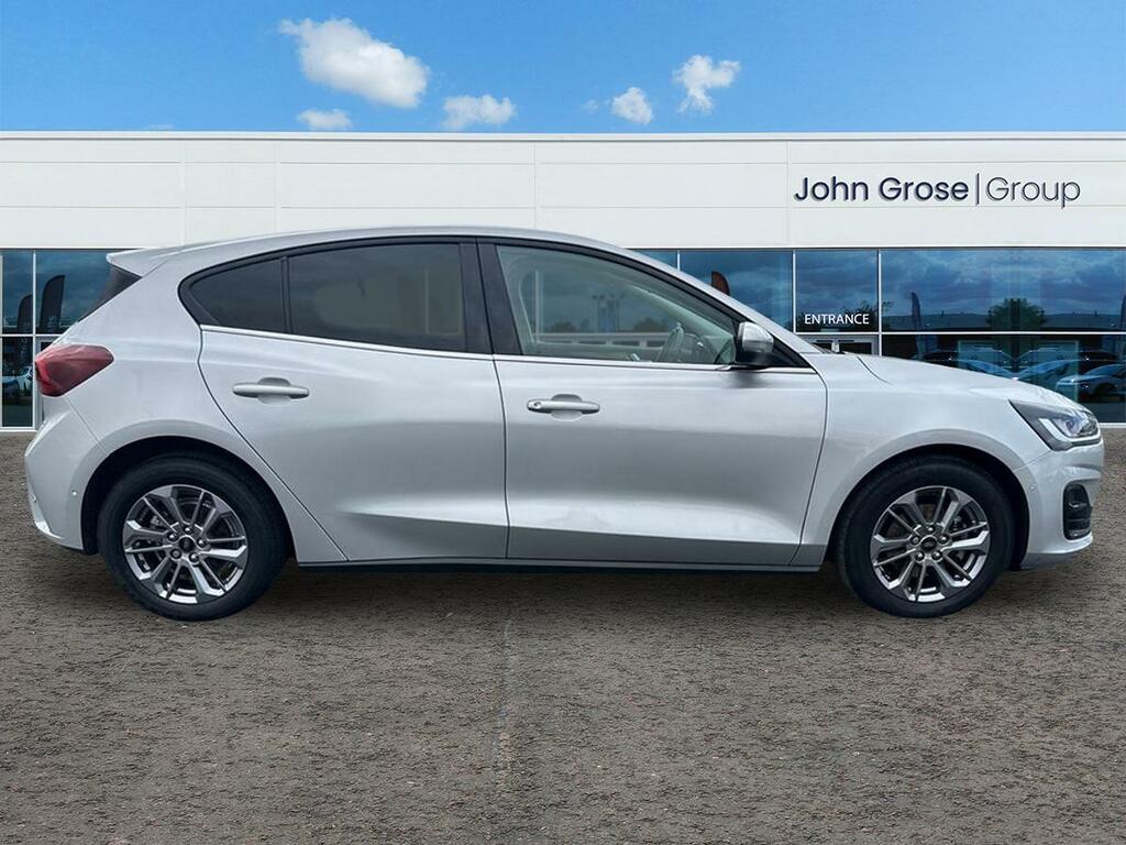 Ford Focus 1.0 Ecoboost Hybrid Mhev Titanium Hatchba AY24HPX Silver #2