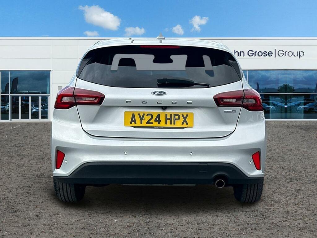 Ford Focus 1.0 Ecoboost Hybrid Mhev Titanium Hatchba AY24HPX Silver #4