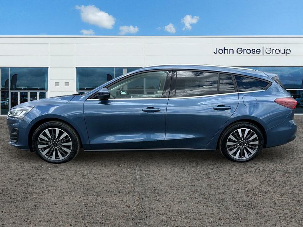 Ford Focus 1.0 Ecoboost Titanium X Estate AV73TLU Blue #6
