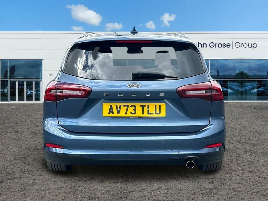 Ford Focus 1.0 Ecoboost Titanium X Estate AV73TLU Blue #4