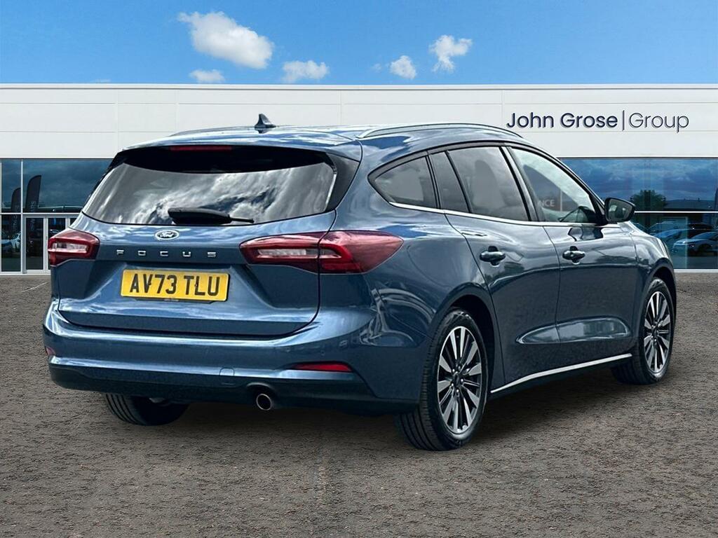 Ford Focus 1.0 Ecoboost Titanium X Estate AV73TLU Blue #3