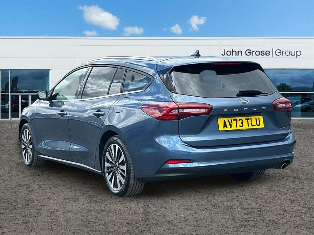 Ford Focus 1.0 Ecoboost Titanium X Estate AV73TLU Blue #5