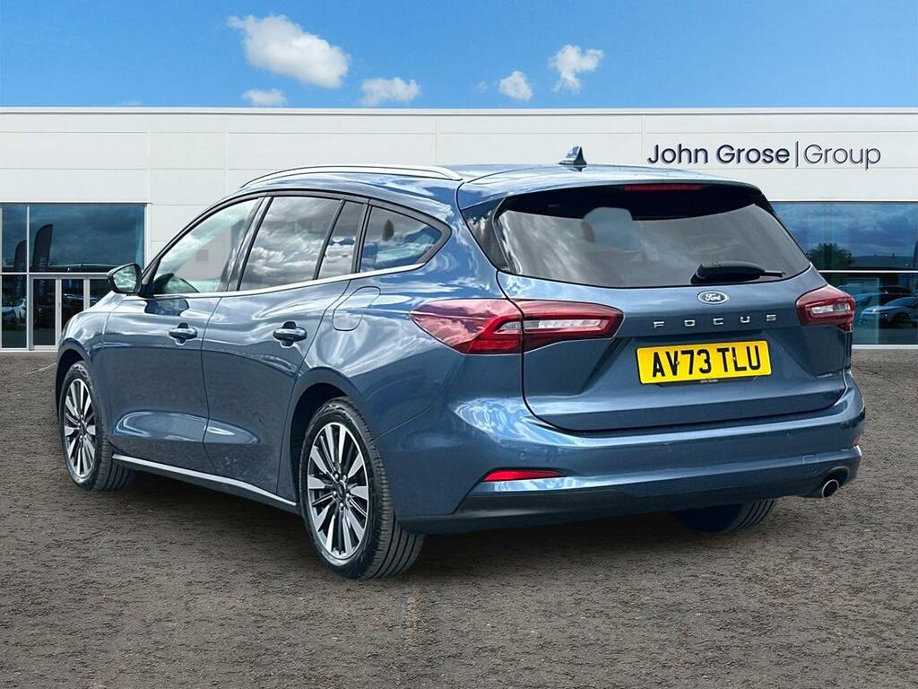 Ford Focus 1.0 Ecoboost Titanium X Estate AV73TLU Blue #5